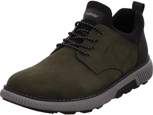 Rieker Herren Halbschuh  in grün-bunt-kombiniert