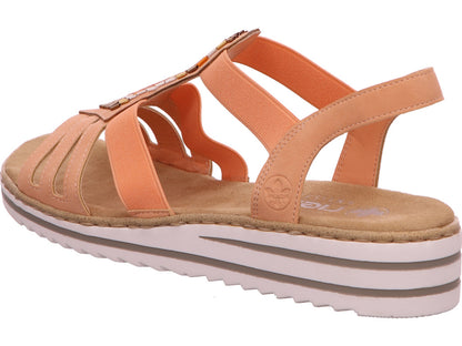Rieker Damen Sandalette  in orange