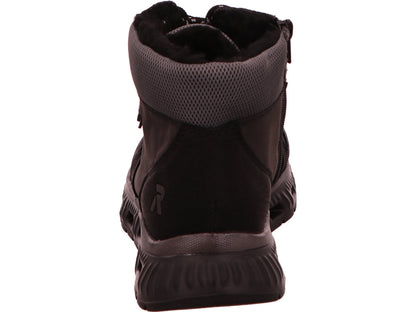 Rieker Damen Stiefel  in schwarz-bunt-kombiniert