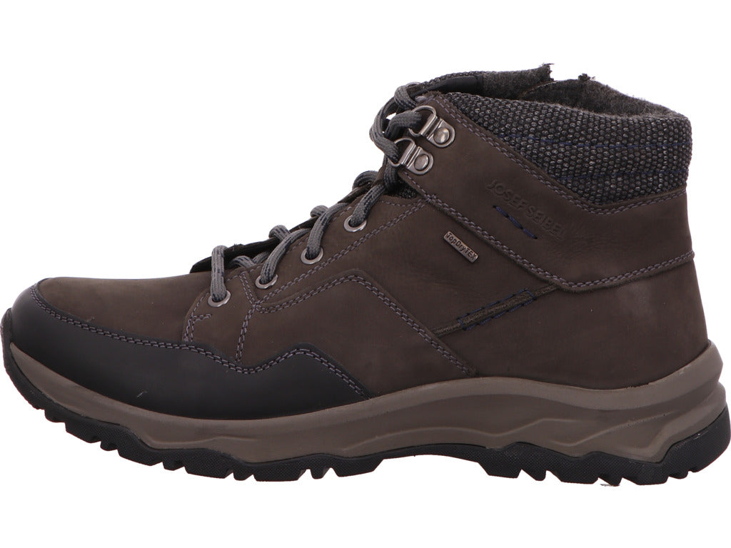 Josef Seibel Herren Stiefel Leroy 53 in grau-kombiniert