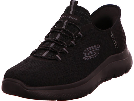 Skechers Herren Slipper Slip-Ins - Summits-High Range in schwarz