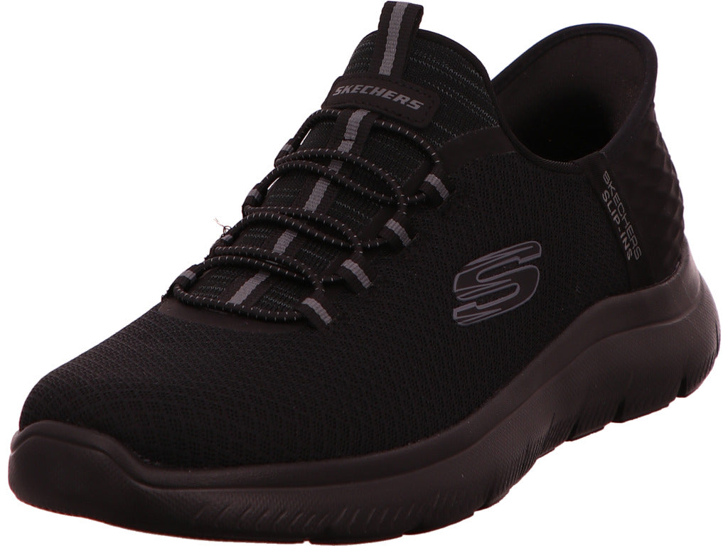 Skechers Herren Slipper Slip-Ins - Summits-High Range in schwarz