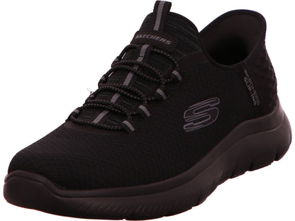 Skechers Herren Slipper Slip-Ins - Summits-High Range in schwarz