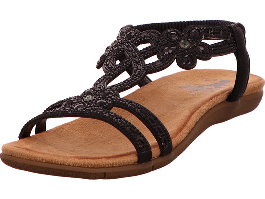 Cosmos-Cordes GmbH Damen Sandalette  in schwarz