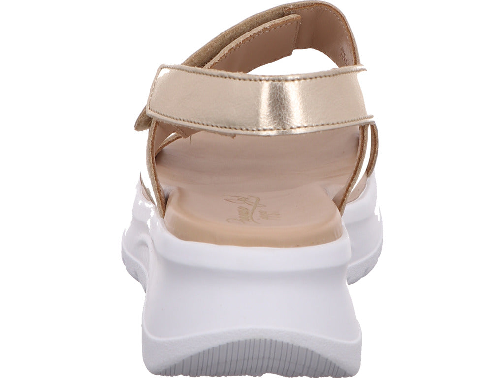 Panama Jack Damen Sandalette Noor Shine B1 in gold