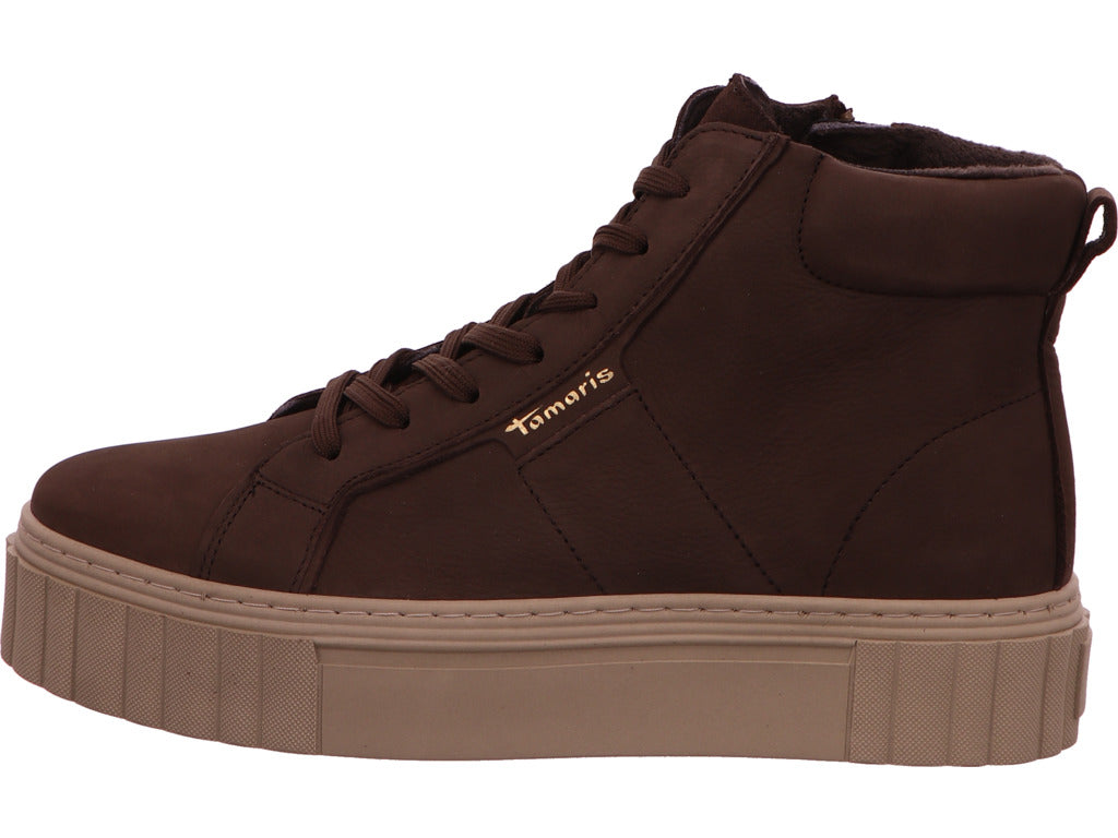 Tamaris Damen Stiefel  in dunkelbraun