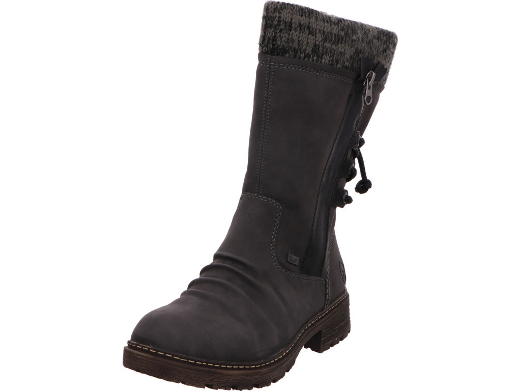 Rieker Damen Stiefel  in dunkelgrau