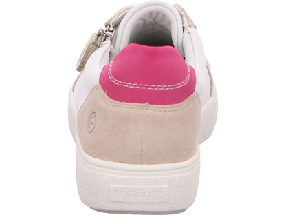 Remonte Damen Sneaker  in weiß-bunt-kombiniert