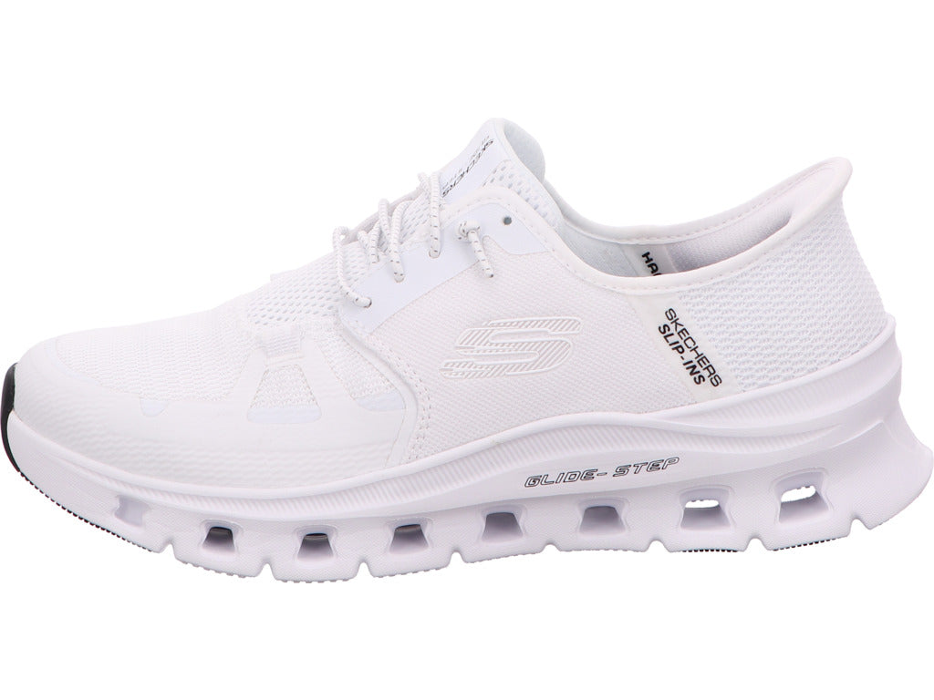 Skechers Herren Slipper Slip-Ins - Glide-Step Pro in weiß