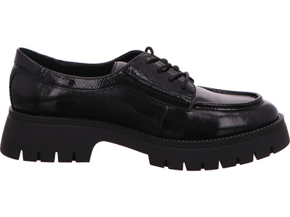 Regarde Le Ciel Damen Schnürschuh Leticia-01 in schwarz