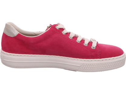 Rieker damessneakers in fuchsia