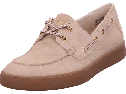 Paul Green Damen Schnürschuh  in beige