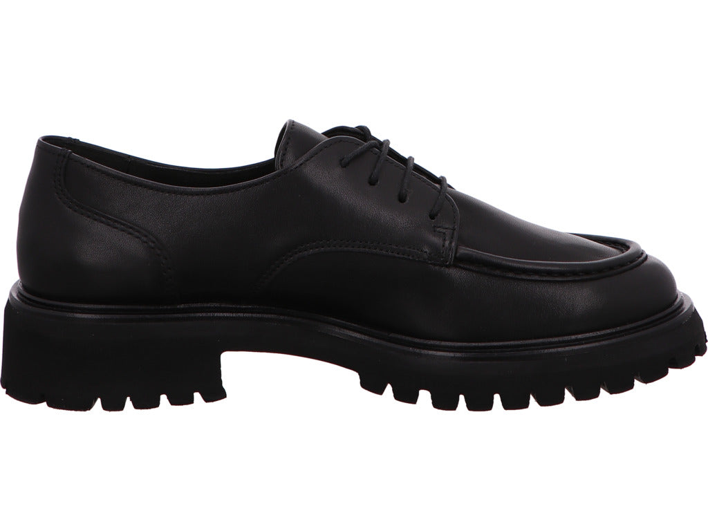 Paul Green Damen Schnürschuh  in schwarz