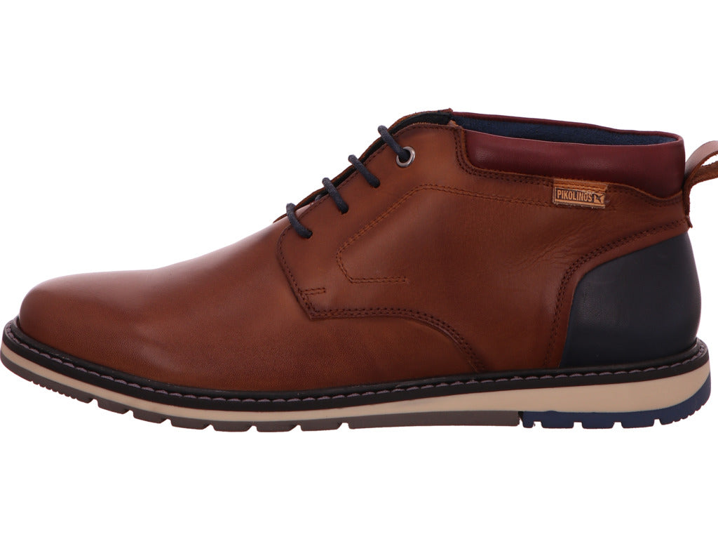 Pikolinos Herren Stiefel Berna in braun-bunt-kombiniert