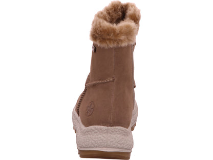Rieker Damen Stiefel  in hellbeige
