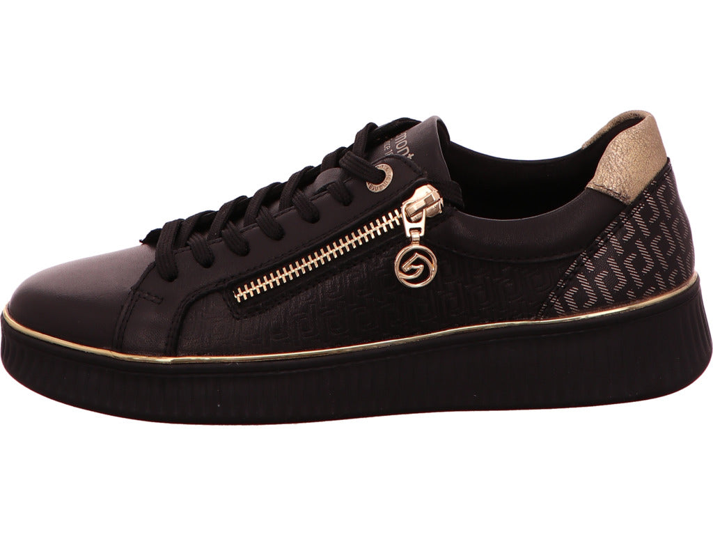 Remonte Damen Sneaker  in schwarz-bunt-kombiniert