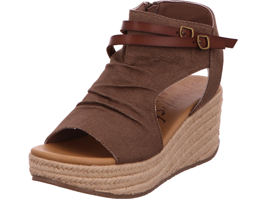 Blowfish Damen Sandalette Lacey-C-Rope in braun-kombiniert