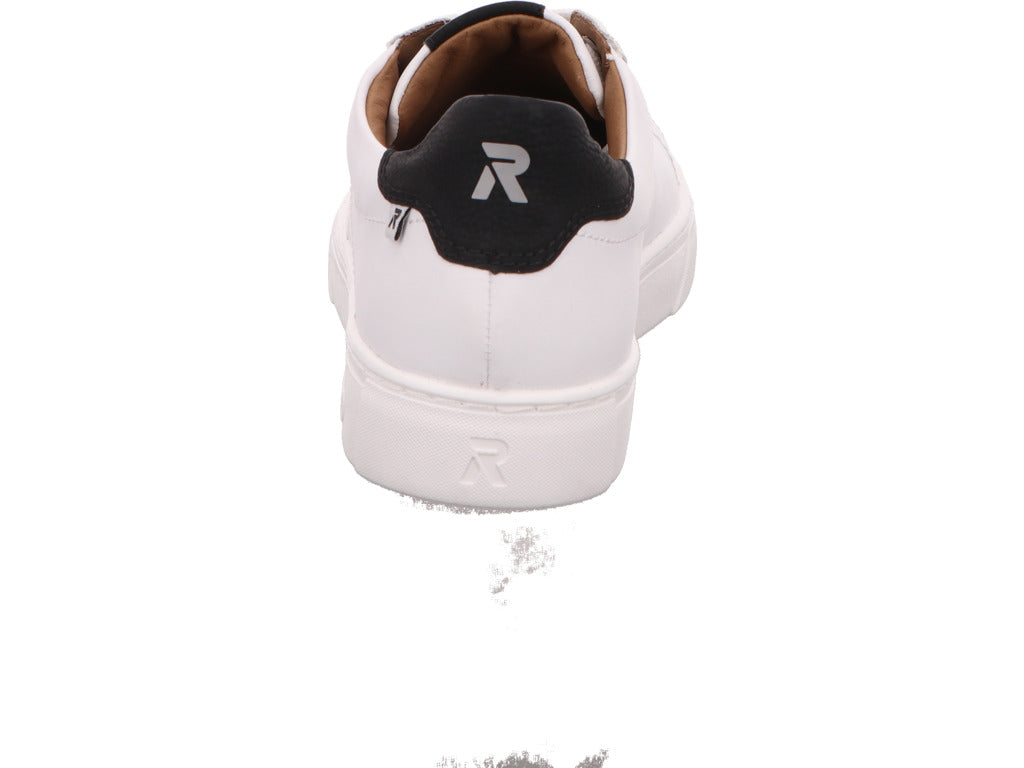 Rieker herensneakers in zwart-wit uitvoering
