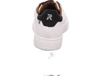 Rieker herensneakers in zwart-wit uitvoering