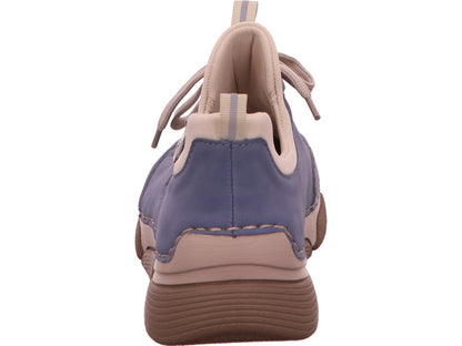 Rieker Damen Sneaker  in blau-bunt-kombiniert