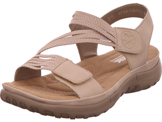 Rieker Damen Sandalette  in beige