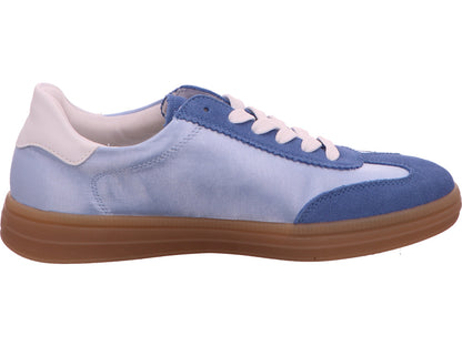 Remonte Damen Sneaker  in blau-bunt-kombiniert