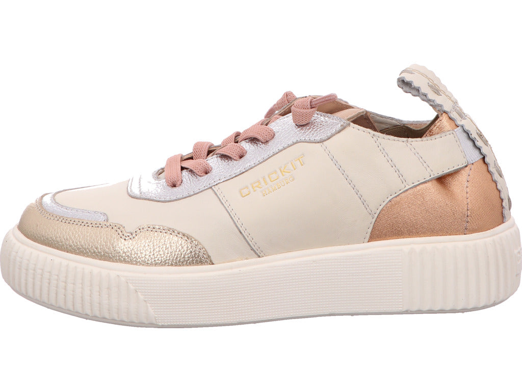 Crickit Damen Sneaker Maura in weiß-bunt-kombiniert