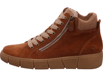 Remonte Damen Stiefel  in braun-bunt-kombiniert