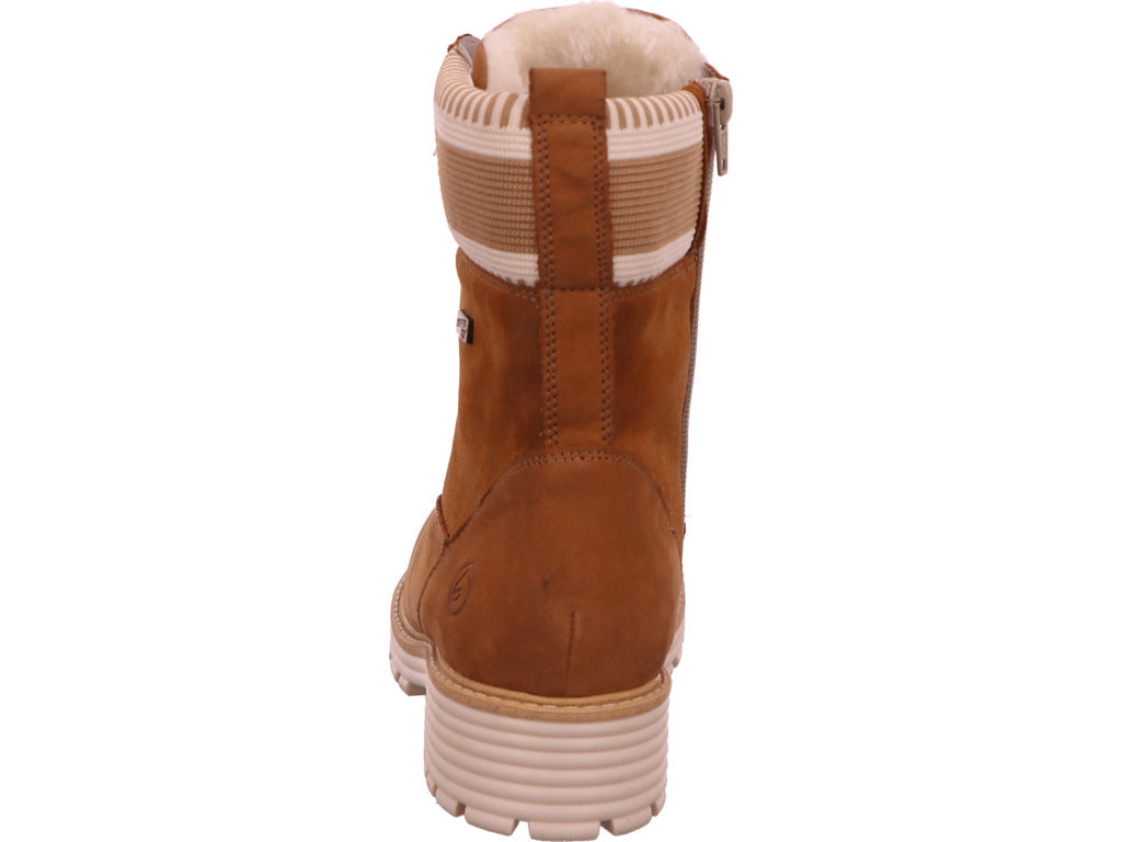 Remonte Damen Stiefel  in braun-bunt-kombiniert