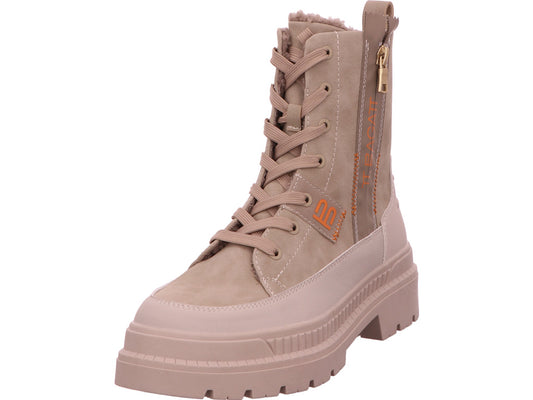 Bagatt Damen Stiefel Elin in beige-bunt-kombiniert