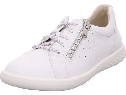 Waldläufer Damen Schnürschuh H-Cloé in weiß-bunt-kombiniert