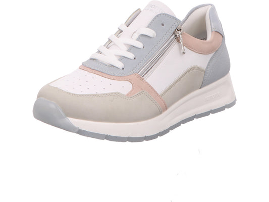 Remonte Damen Sneaker  in weiß-bunt-kombiniert