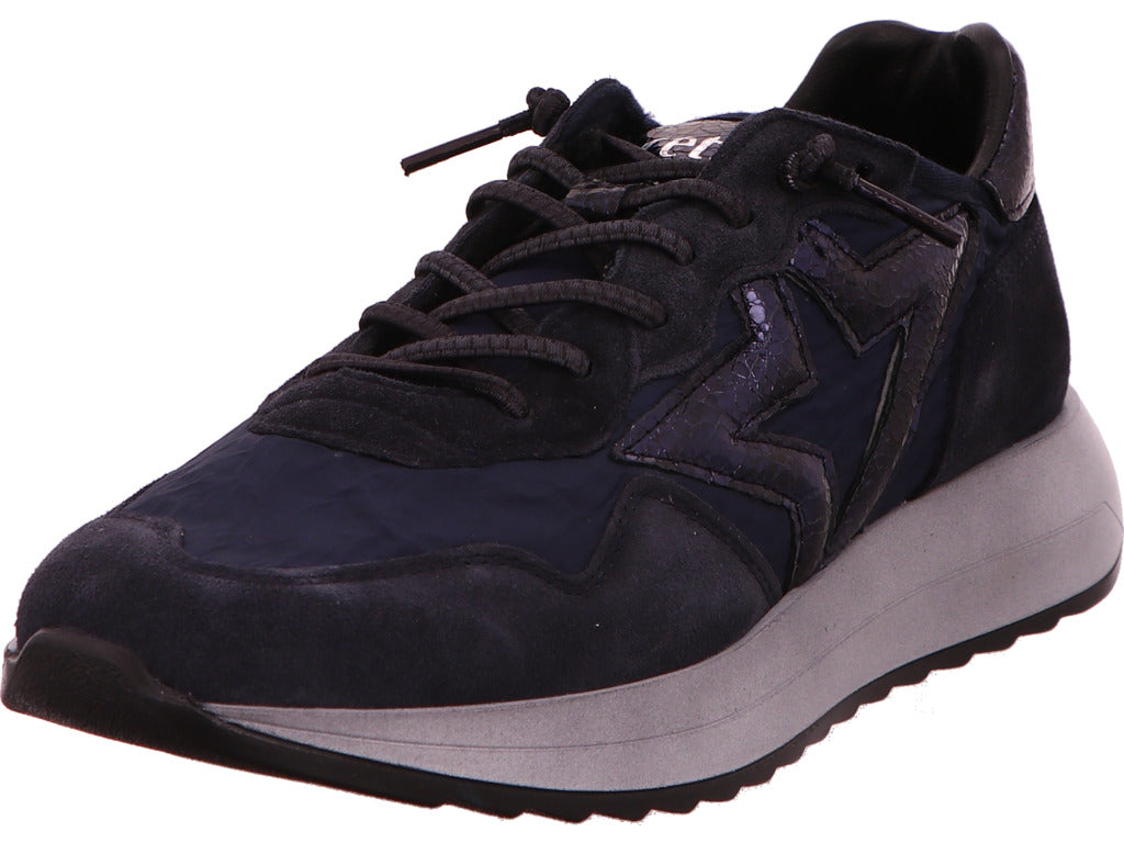 Cetti damessneakers C848 Sra in donkerblauw