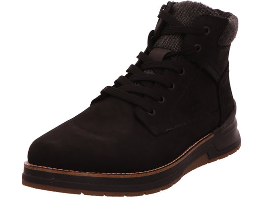 Rieker herenlaarzen in zwart