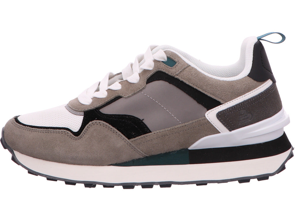 Bullboxer Herren Sneaker  in grau-bunt-kombiniert