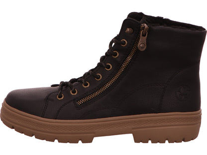 Rieker Damen Stiefel  in schwarz
