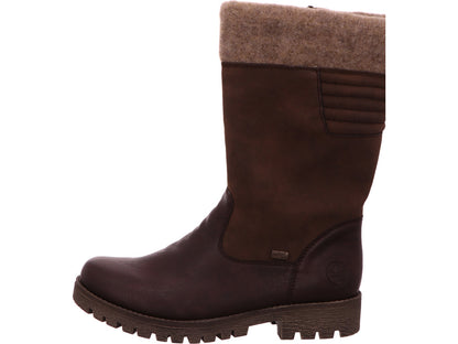 Rieker Damen Stiefel  in braun-kombiniert
