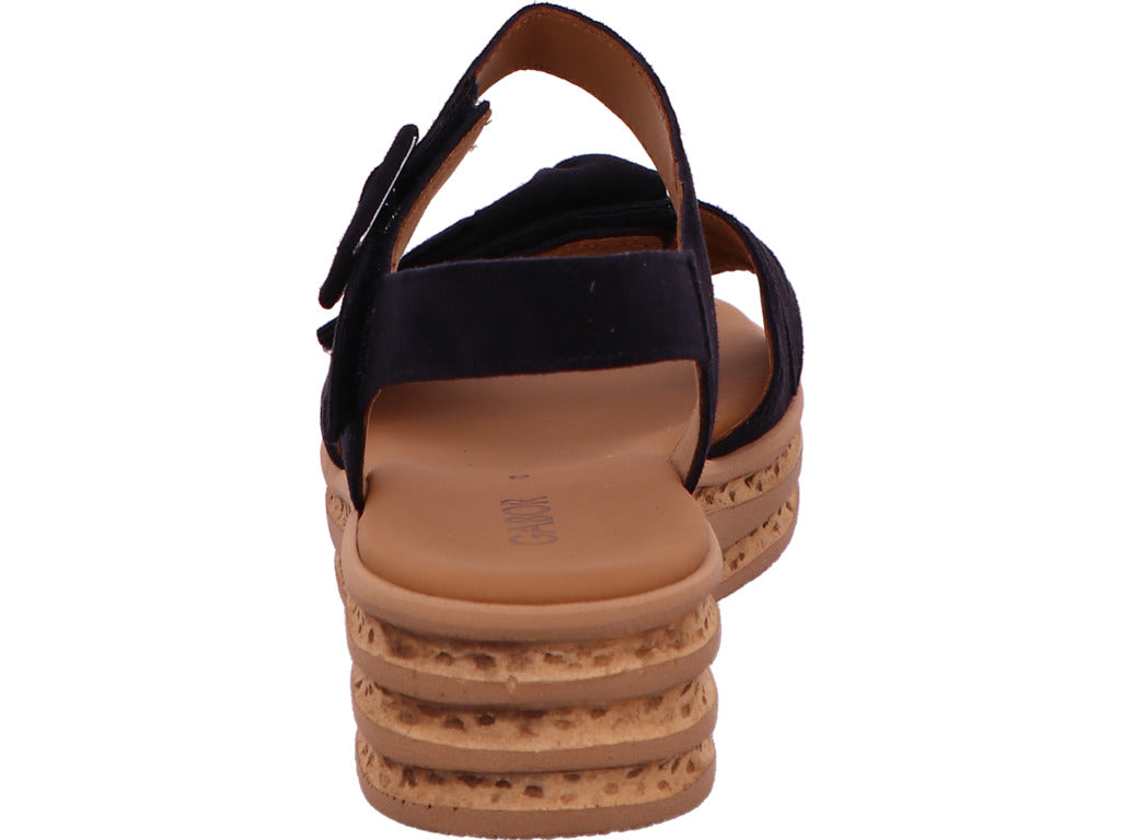 Gabor Damen Sandalette  in dunkelblau