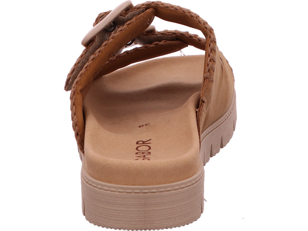 Gabor Damen Pantolette  in hellbraun