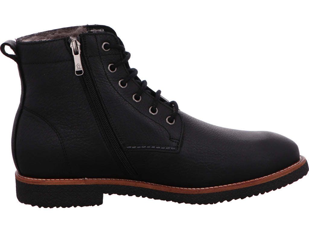 Panama Jack Herren Stiefel German Igloo C1 in schwarz