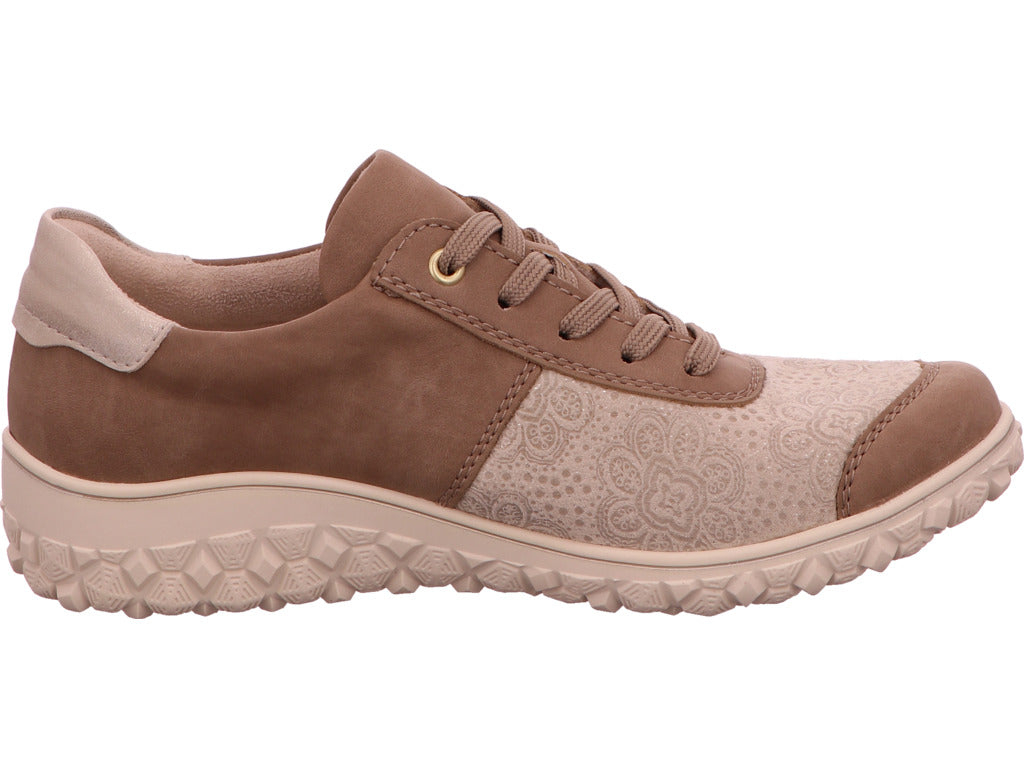 Rieker Damen Sneaker  in beige-bunt-kombiniert