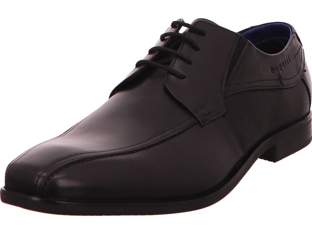 Bugatti Herren Schnürschuh  in schwarz