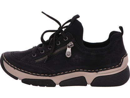 Rieker Damen Sneaker  in schwarz