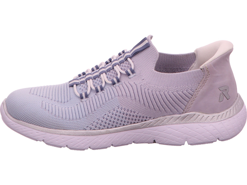 Rieker Damen Sneaker  in blau-bunt-kombiniert
