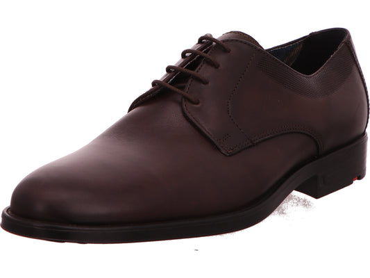 Lloyd herenschoen met veters, model Vanja, in donkerbruin.