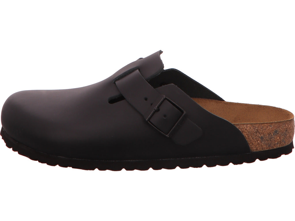 Birkenstock damesklomp / Töffler Boston in zwart