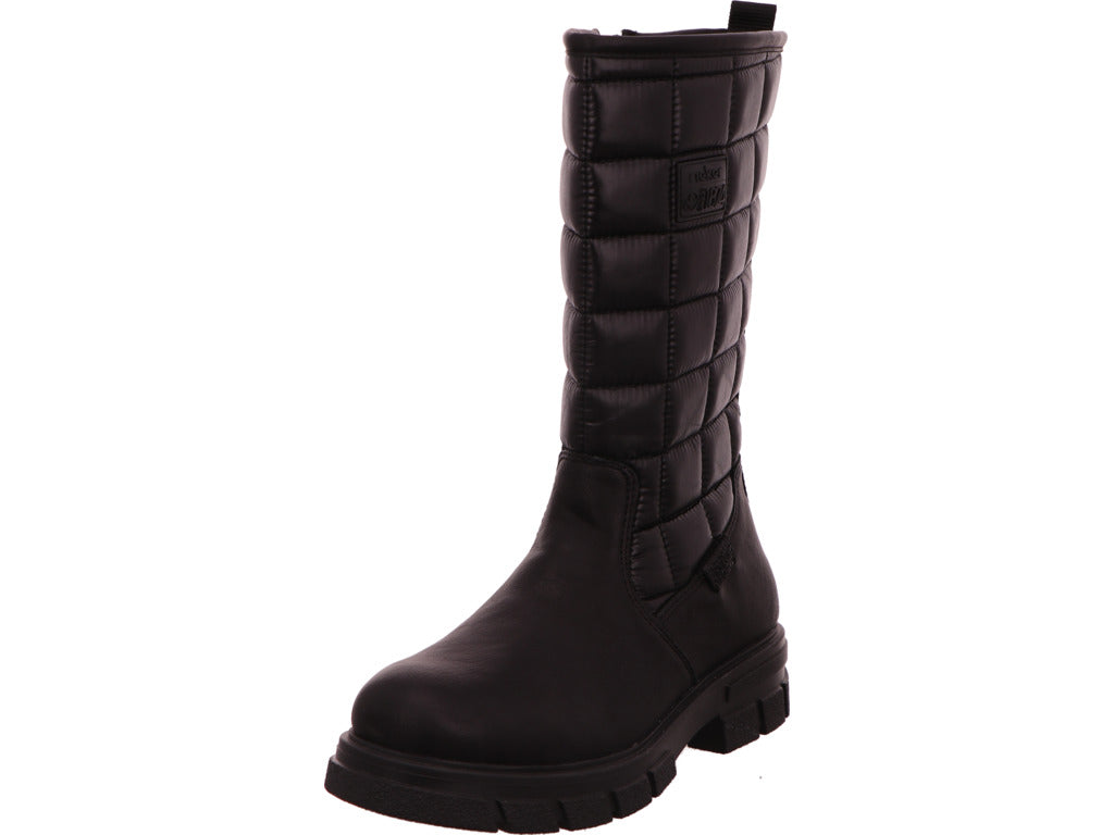Rieker Damen Stiefel  in schwarz