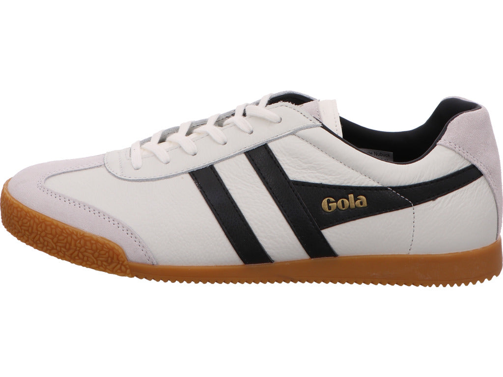 Gola Herren Sneaker Harrier in weiß-schwarz-kombiniert