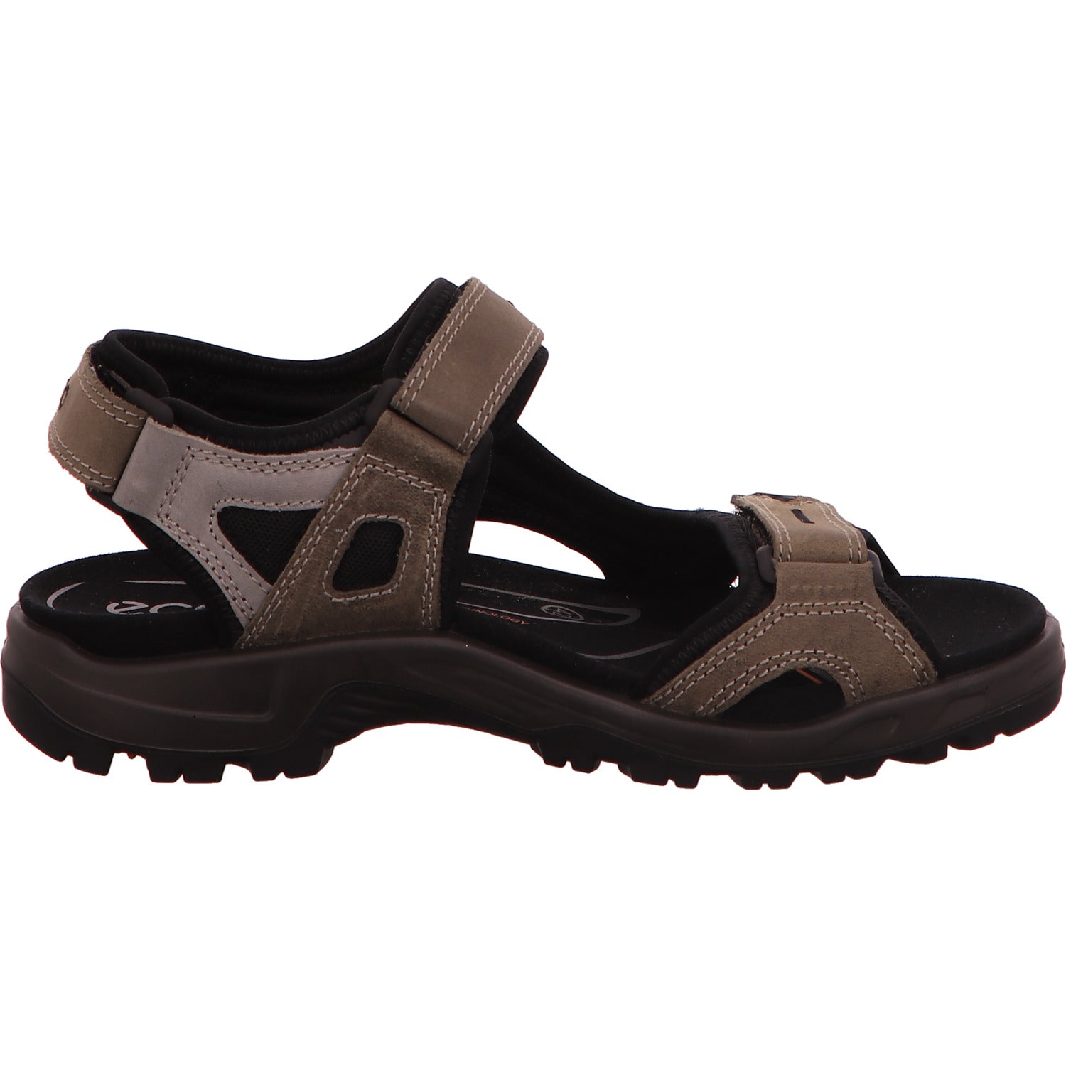 NEU Ecco Herren Sandalen in dunkelgrau aus Oil nubuck sandal yak schuhhaus hilbers