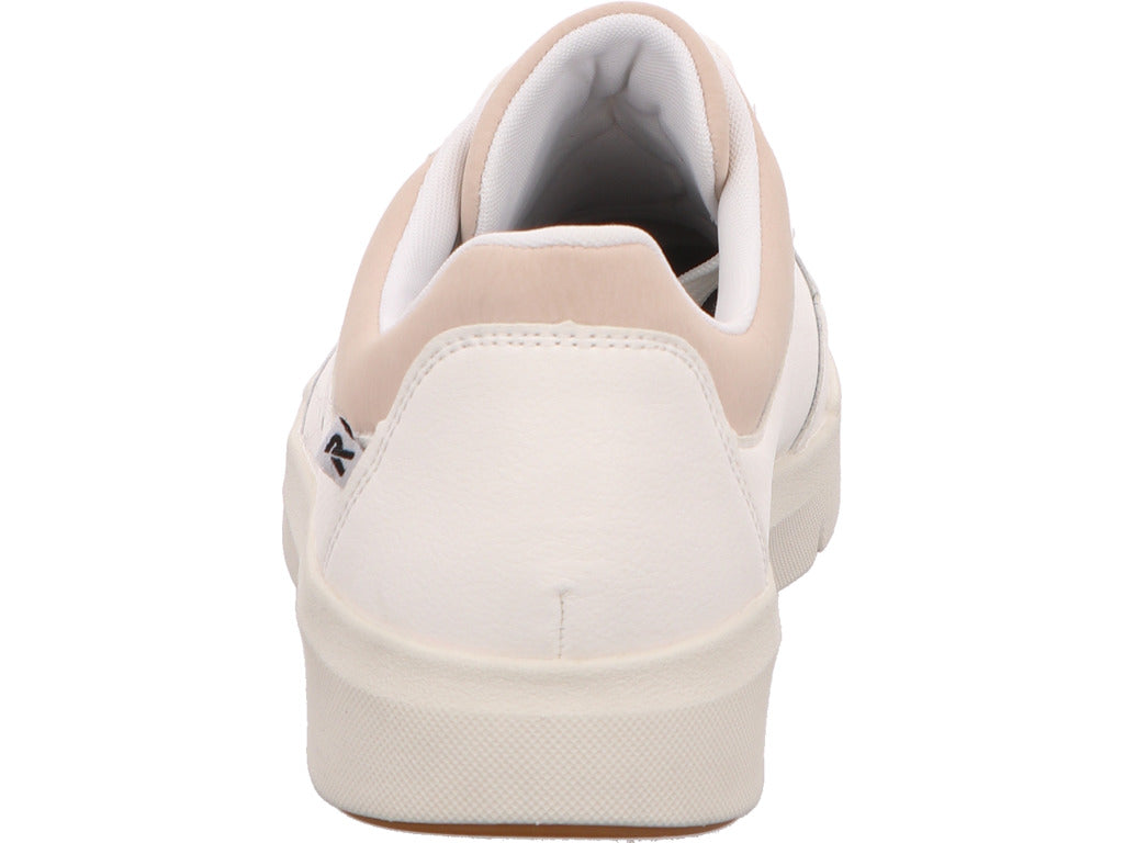 Rieker Damen Sneaker Revolution in weiß-bunt-kombiniert
